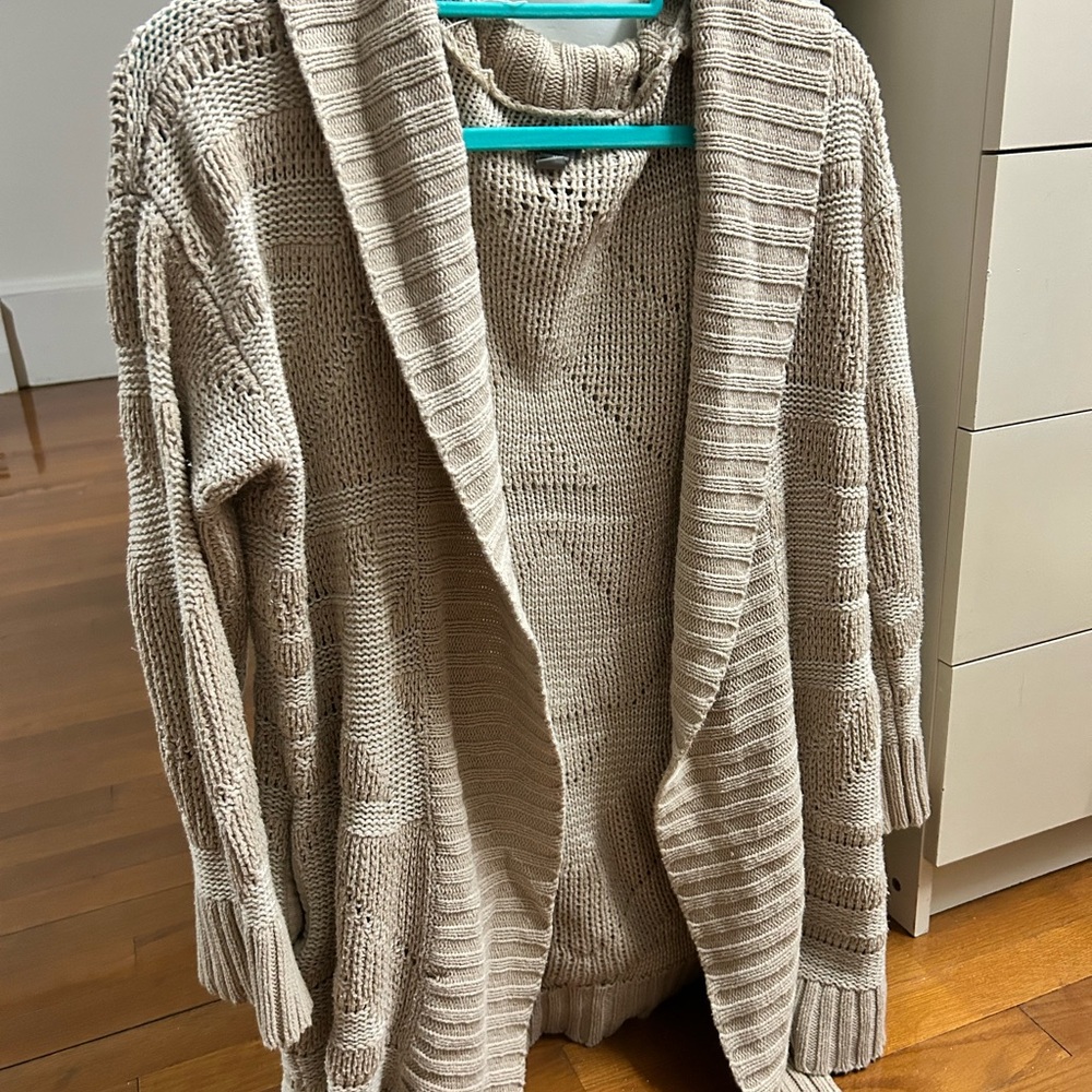 Cream Knit Cardigan